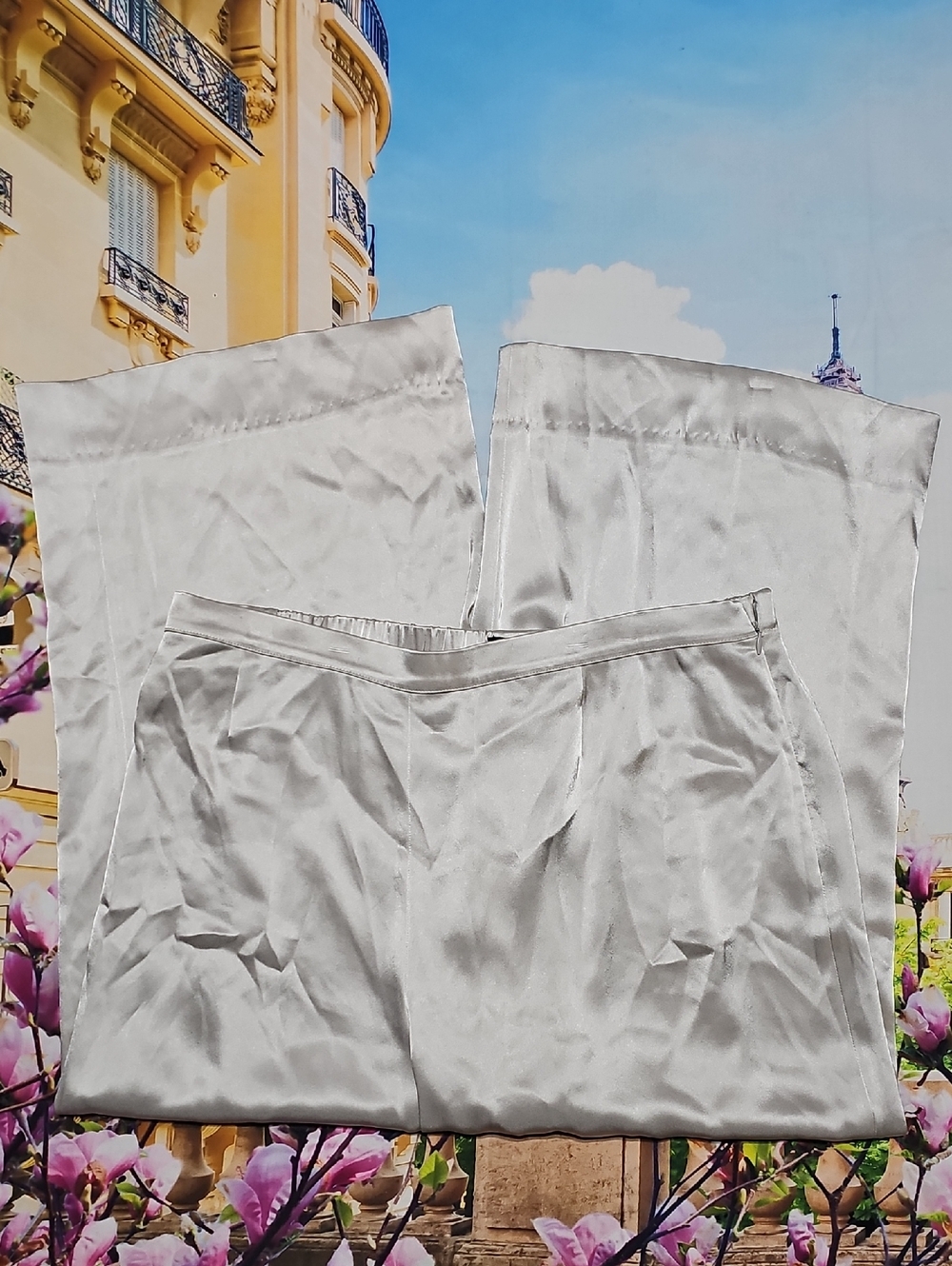 St John Vintage High Waisted Crop Pants Size 14